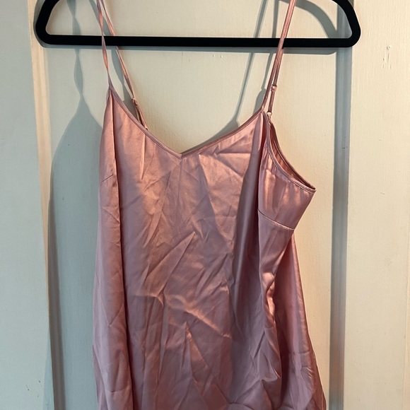 LA Perla Silk Camisole dark pink with spaghetti straps and stretch! NWT - Picture 9 of 12